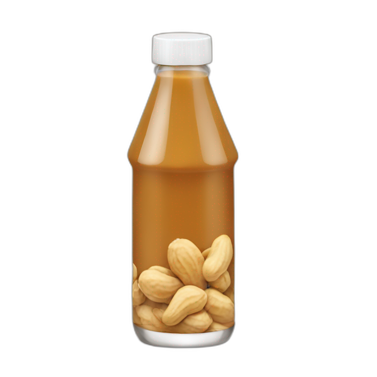 Peanut syrup emoji