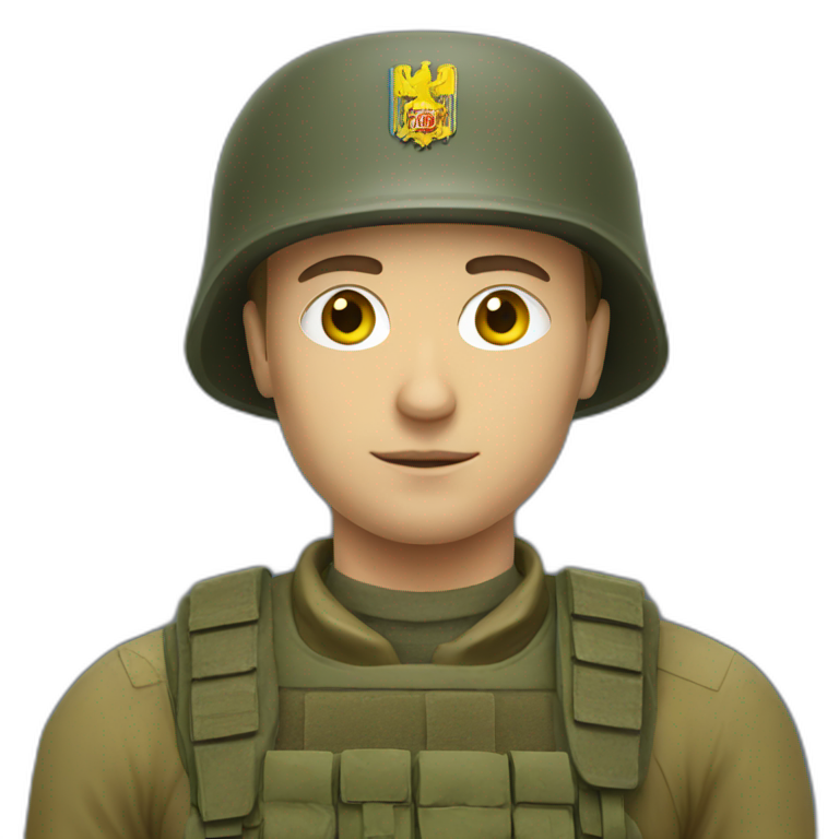 Ukrainian Soldier  emoji