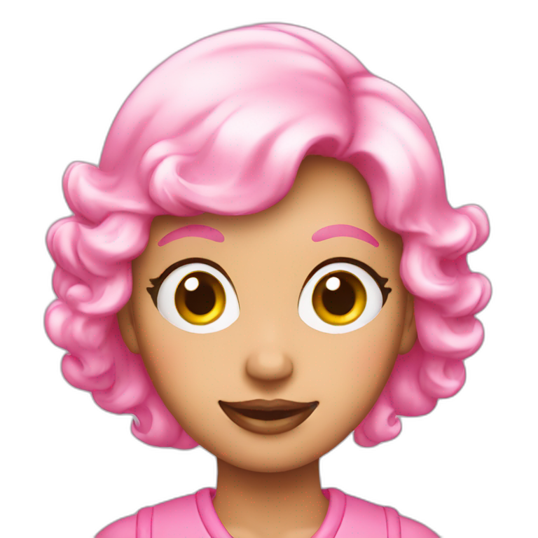 pink lady emoji