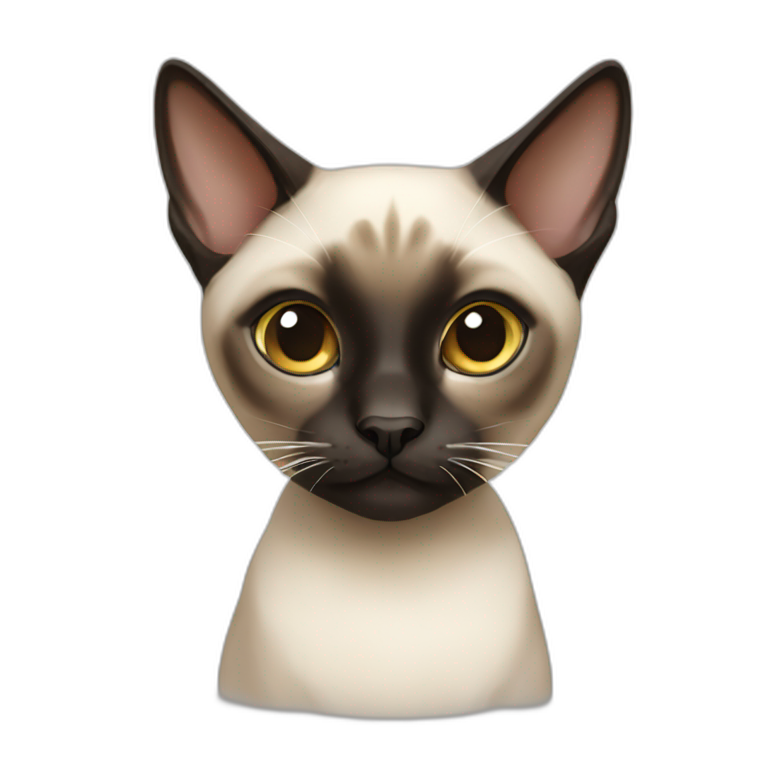 Siamese cat with white paws shops