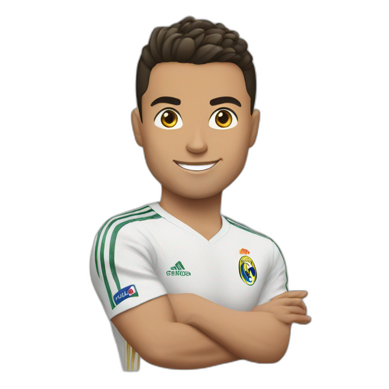 Ronaldo avec Mia Kalifa emoji