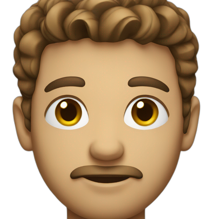 a man in tartan emoji