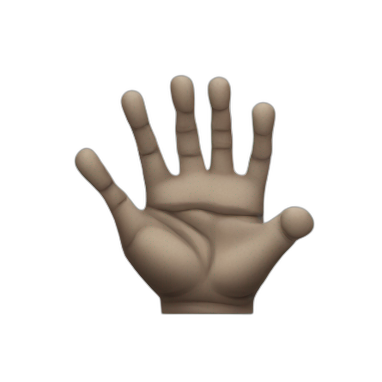 hands symbol mad max emoji