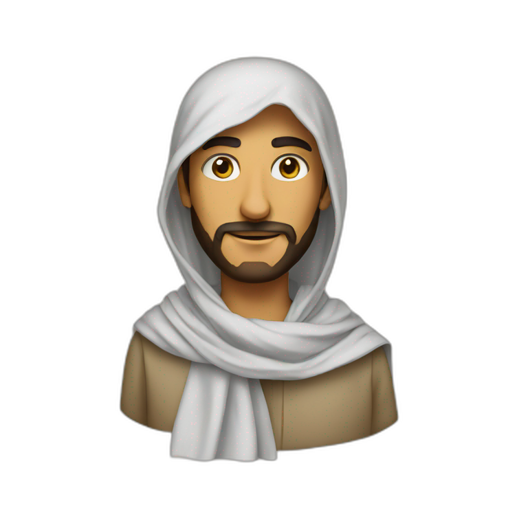 Arab scarf emoji