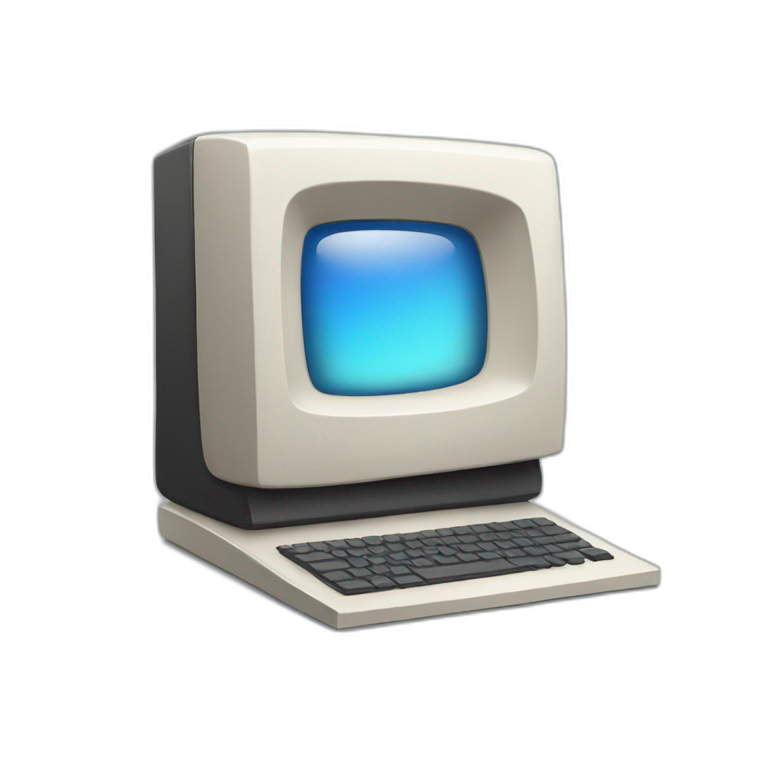 computer with book on the screen emoji