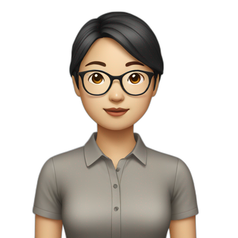 asian-girl-with-glasses emoji