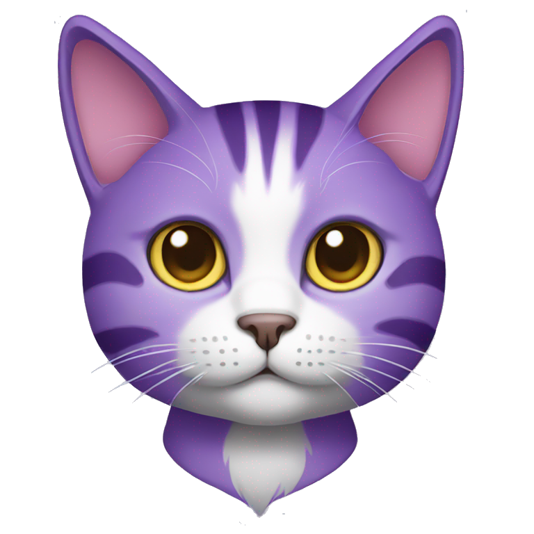 purple cat emoji