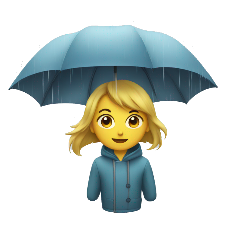 rainy day emoji