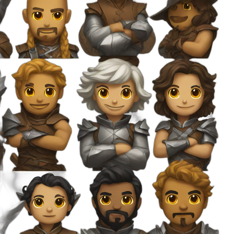 dungeon masters screen emoji