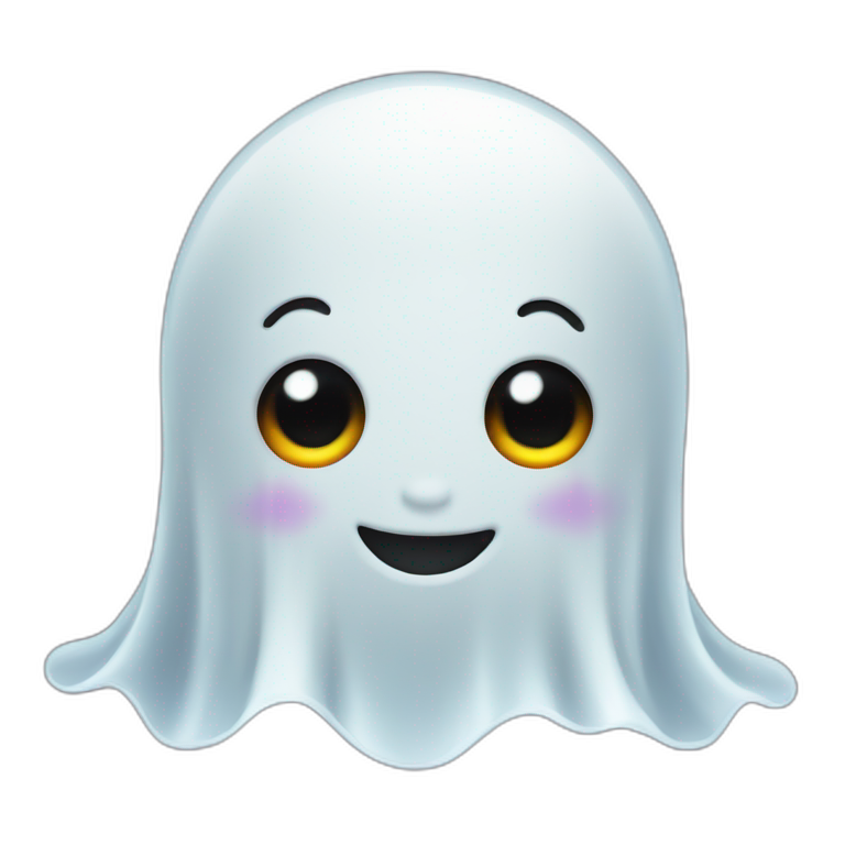 cute halloween ghost emoji