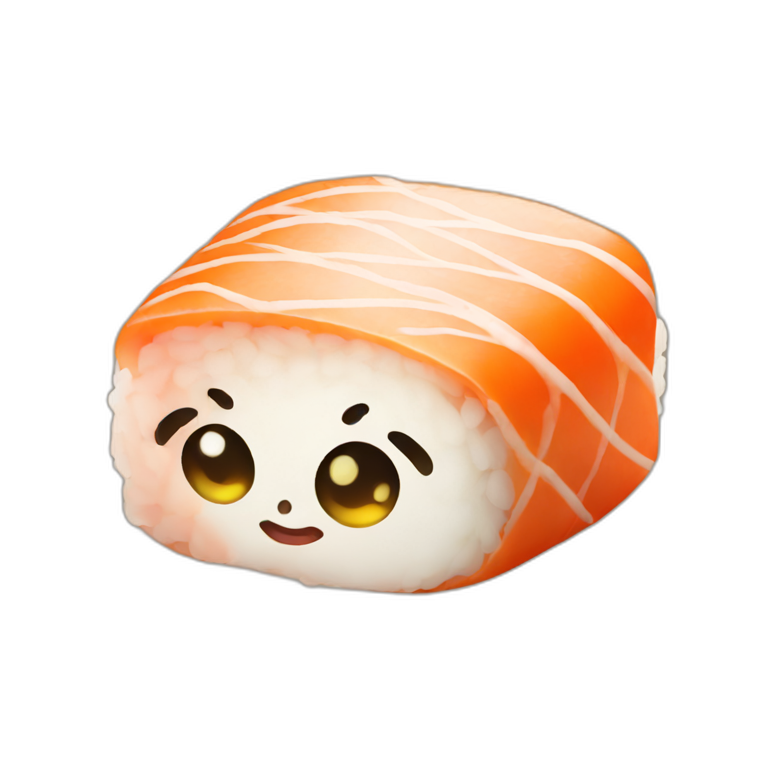 Sushi that looks like baby emoji
