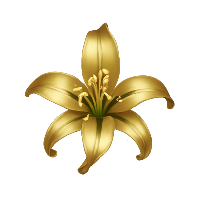 gilded lily emoji
