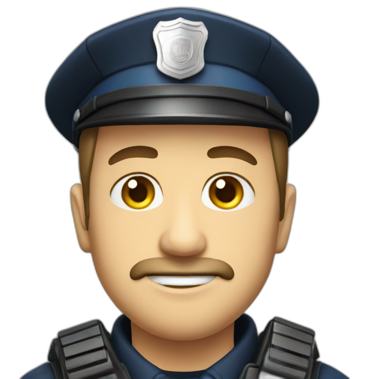 Raid police emoji