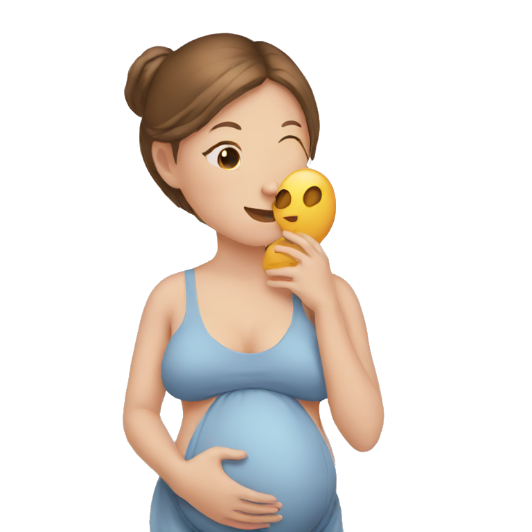 end of pregnancy emoji