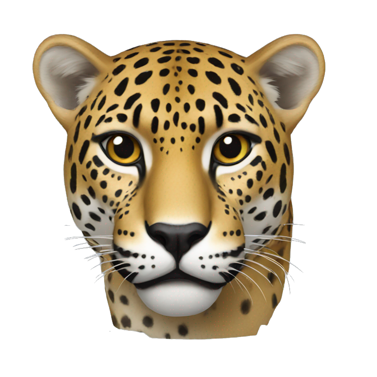 Jaguar apaixonado emoji