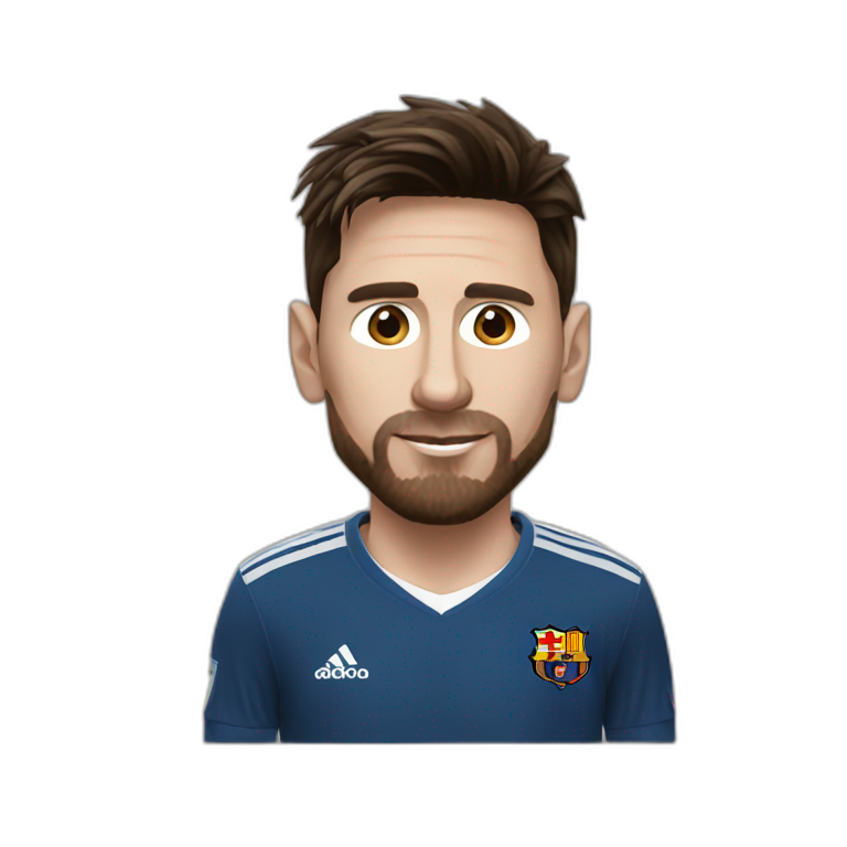 lionel Messi if he was a software engineer emoji