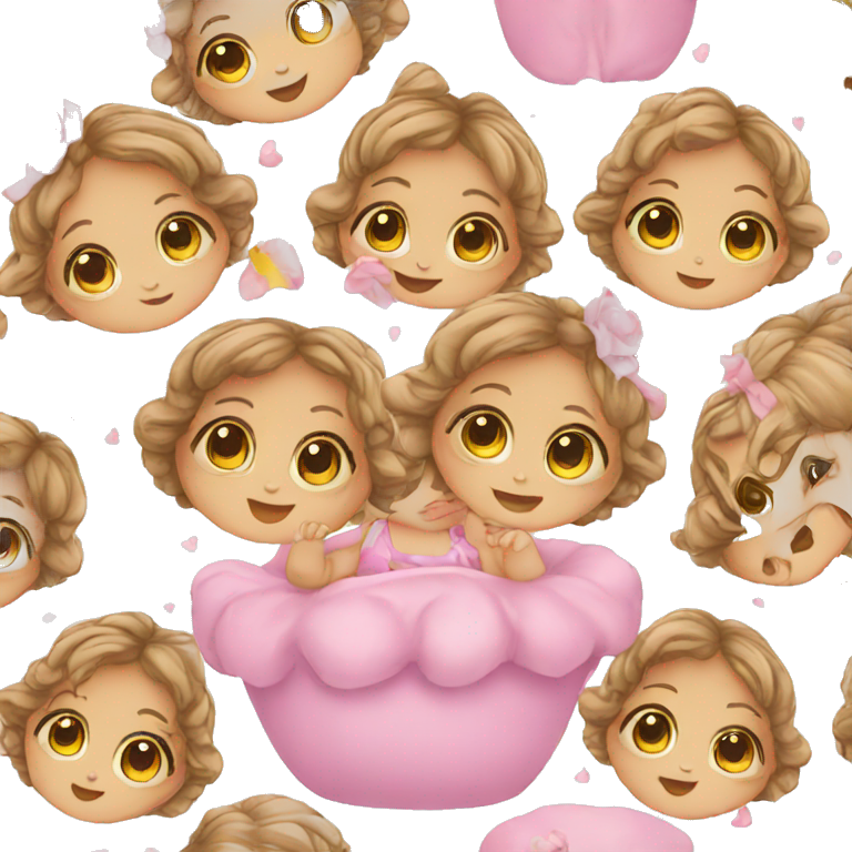 baby girl  emoji