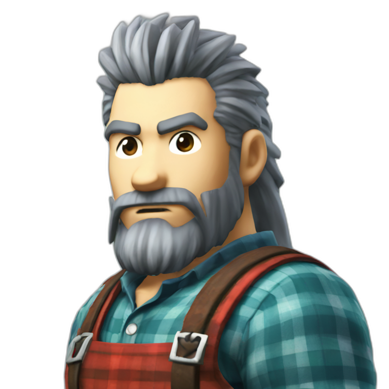 lumberjack in final fantasy vii emoji