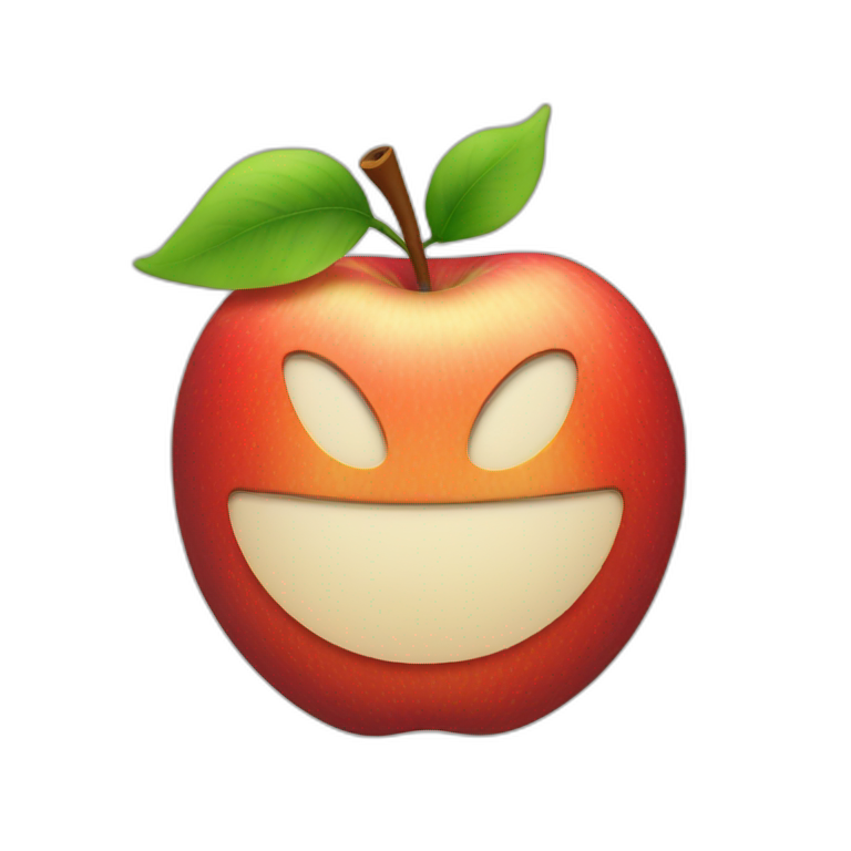 Aple logo emoji