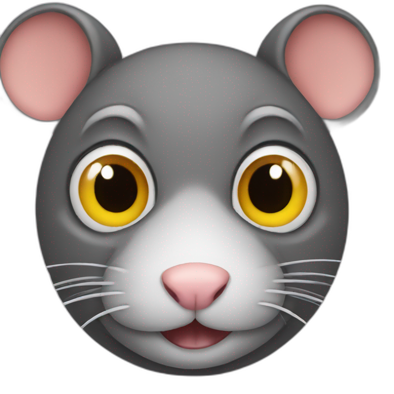 rat rolling eyes emoji