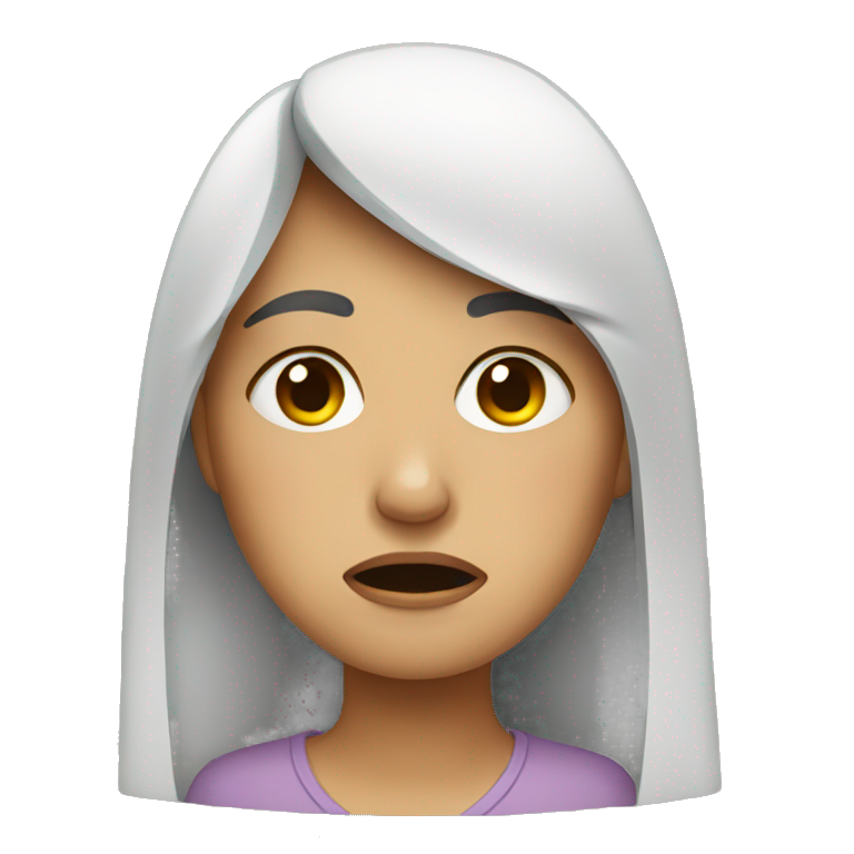 crying woman emoji