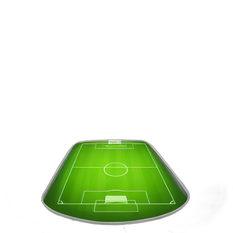 Soccer stadium, iOS style emoji
