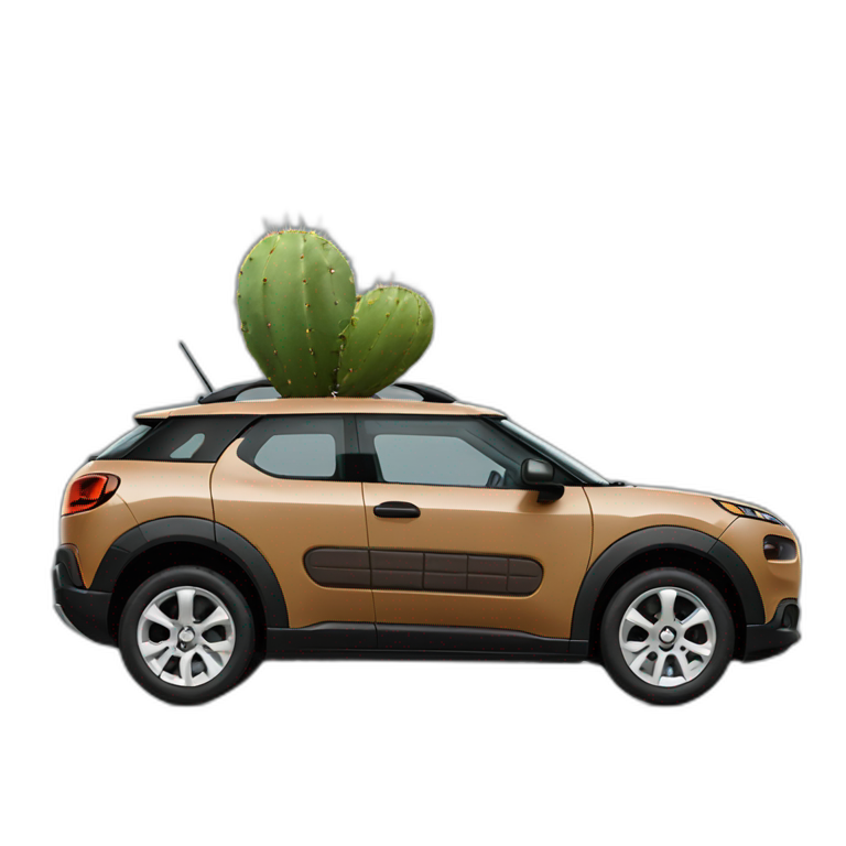 Brown c4 cactus emoji