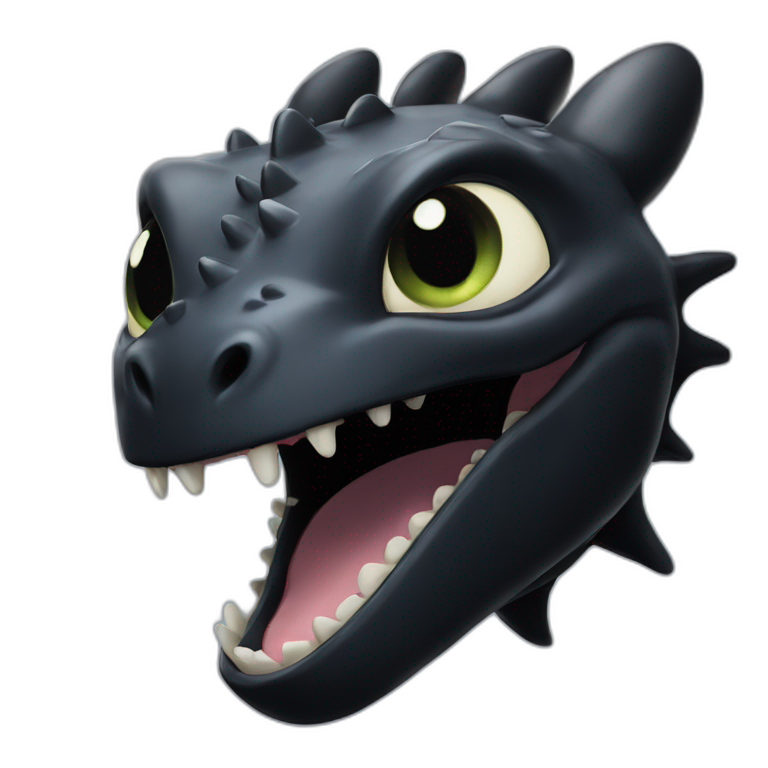 Toothless-from-How-to-train-your-dragon emoji