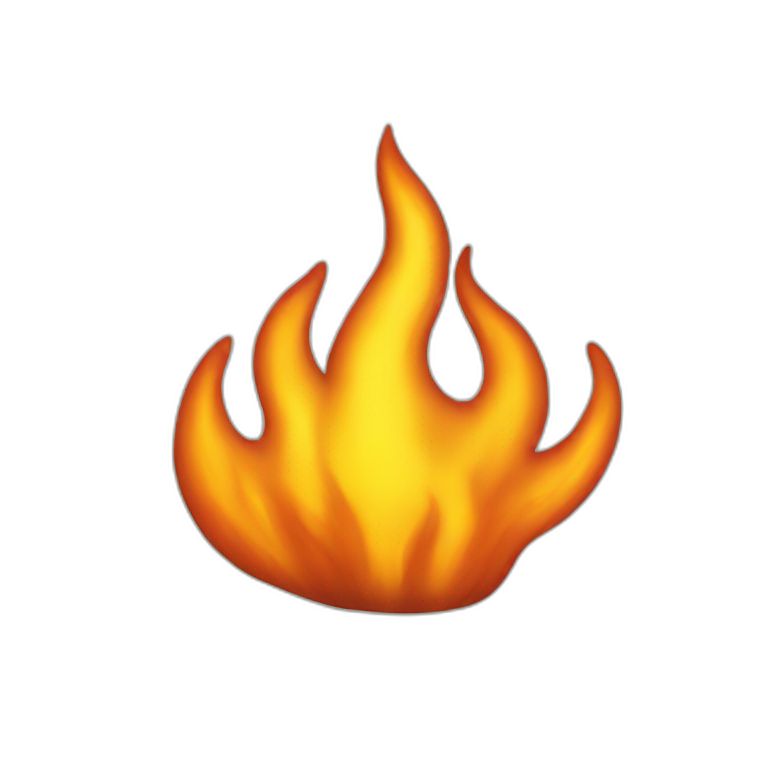 Flamme emoji