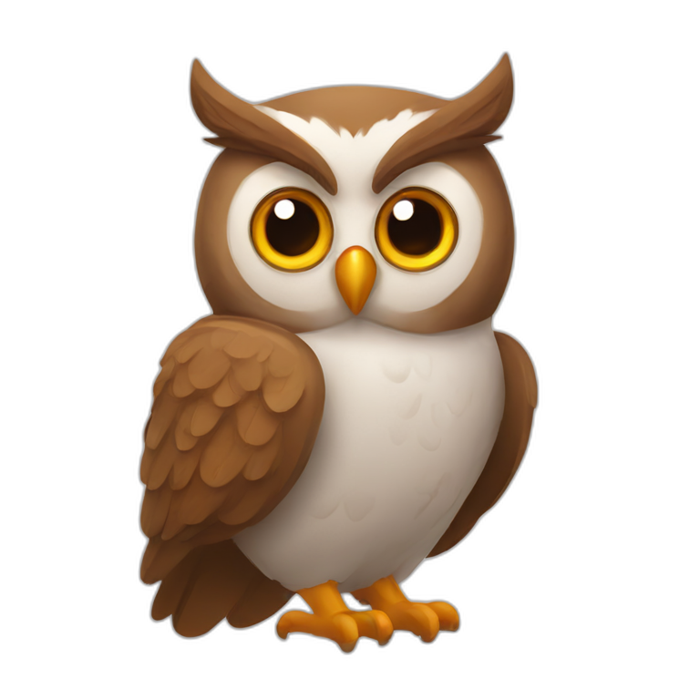 Duolingo owl emoji