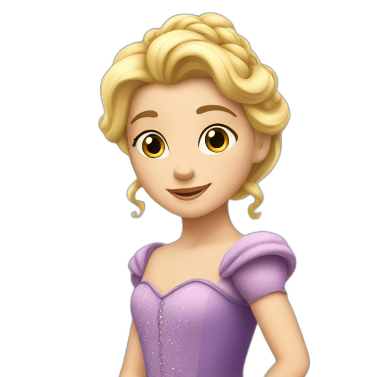 Princesse Raiponce emoji