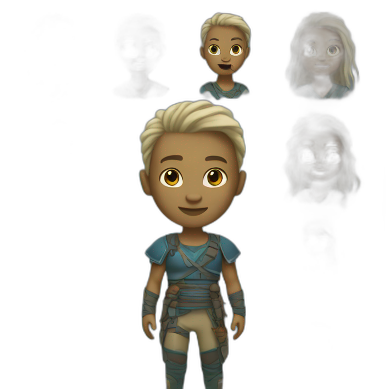 A character from Avatar movie from James Cameron emoji