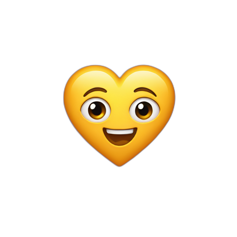 heart with an "I" inside  emoji
