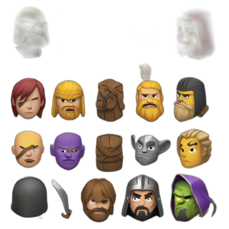 Clash of clan  emoji