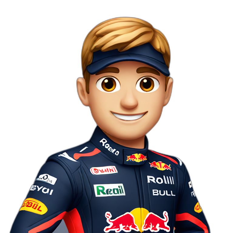 F1-max-Verstappen-red-bull-racing emoji