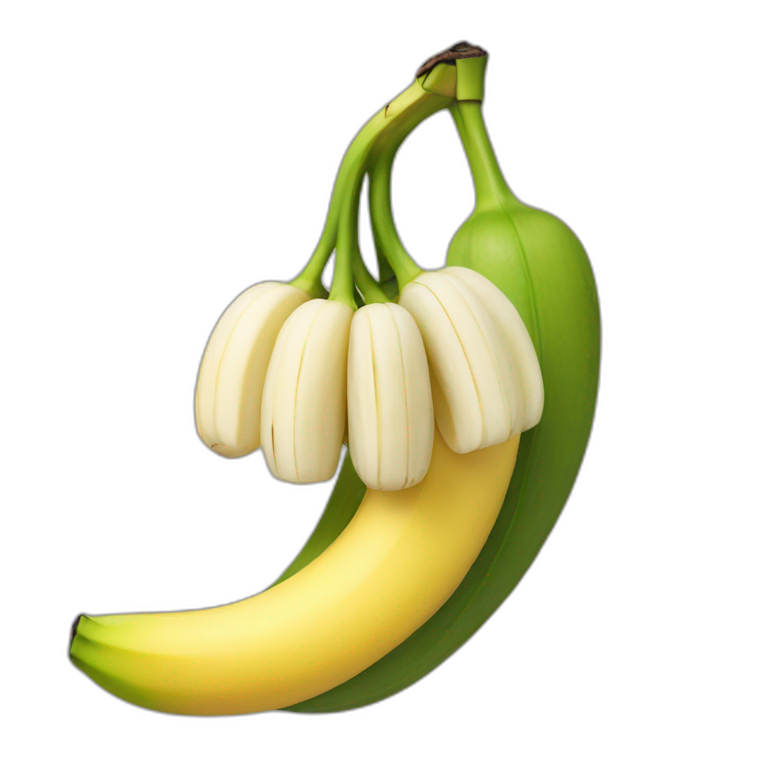 Banane qui rigole emoji