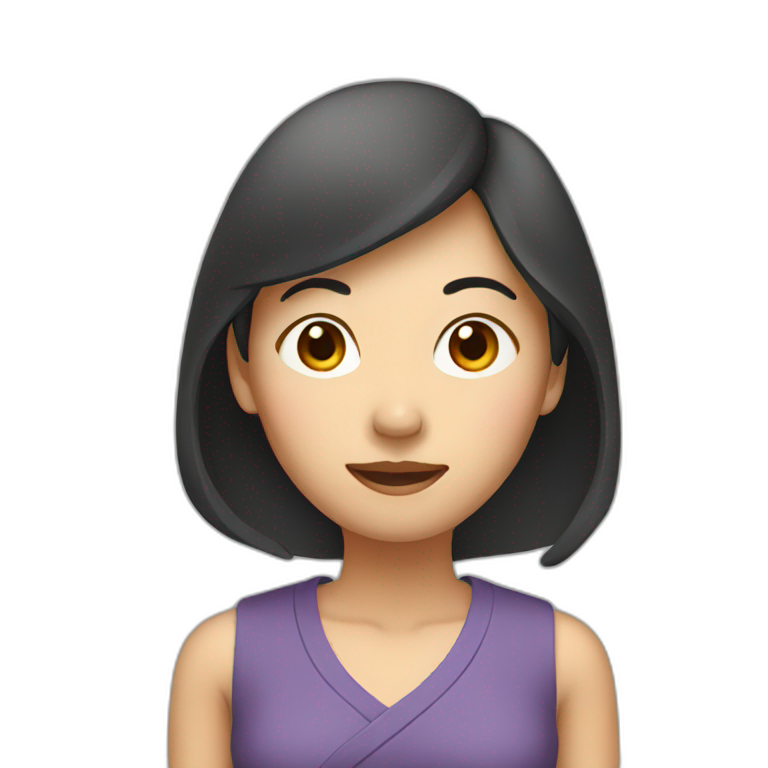 asian woman emoji