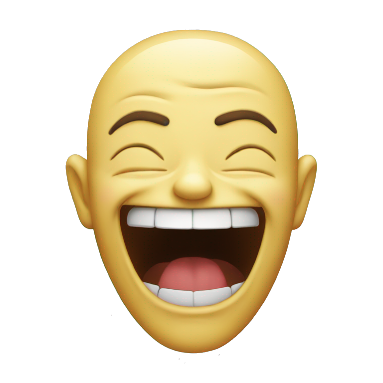 Evil laugh emoji