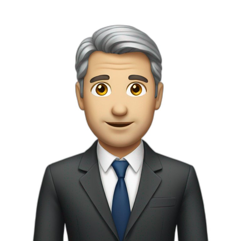 Businessman from France emoji