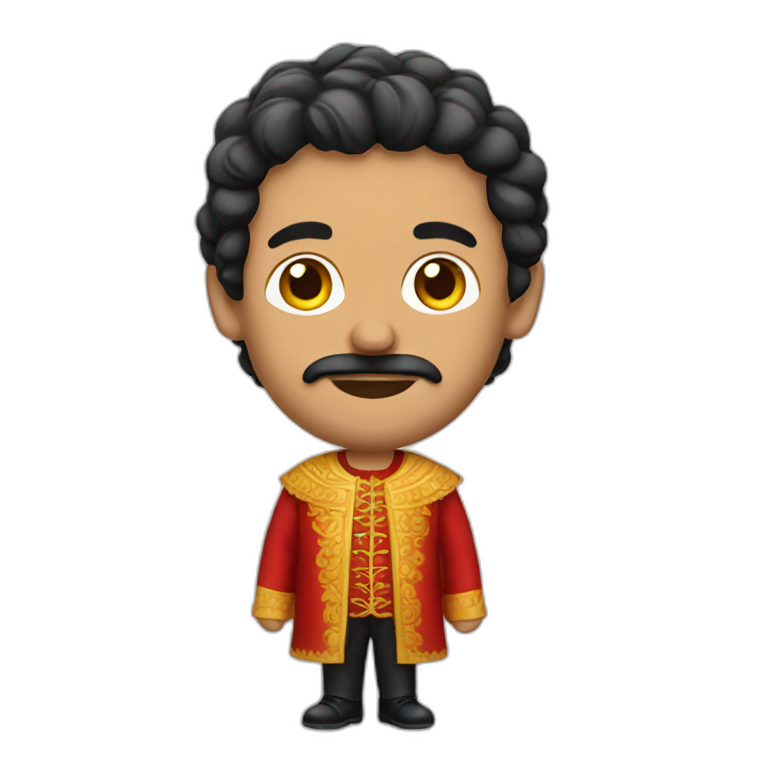 spanish man in spanish clothing emoji