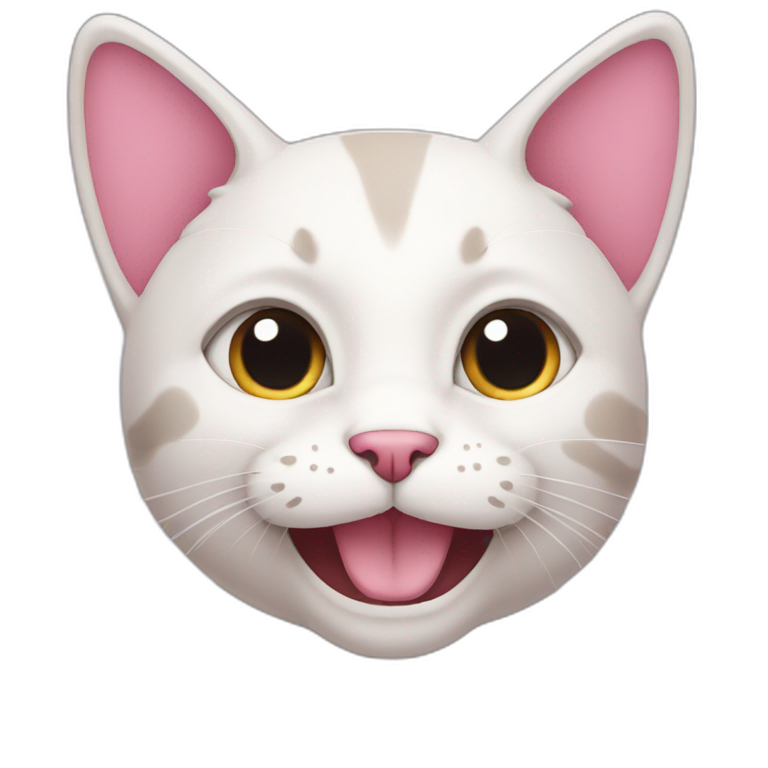 cat-pink-smile-with-big-ear emoji