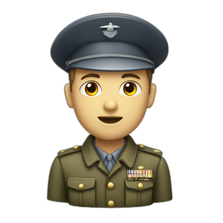 A soldier of the Second World War emoji