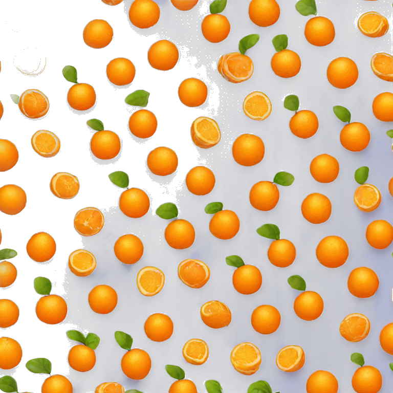 Orange fruit emoji