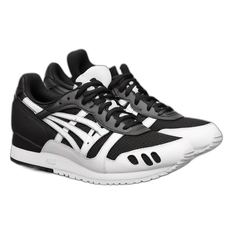 Asics gel lyte noir et blanc hotsell