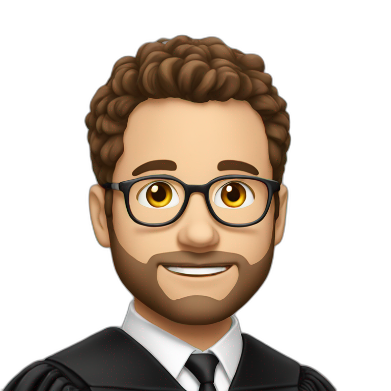 Charlie Day graduating from law school emoji