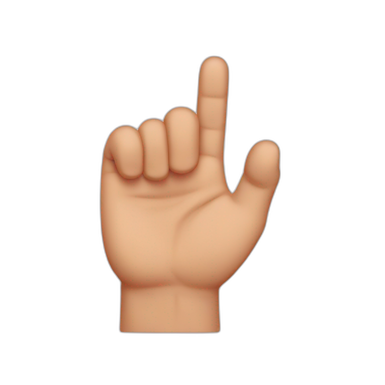 gong xi hand gesture emoji