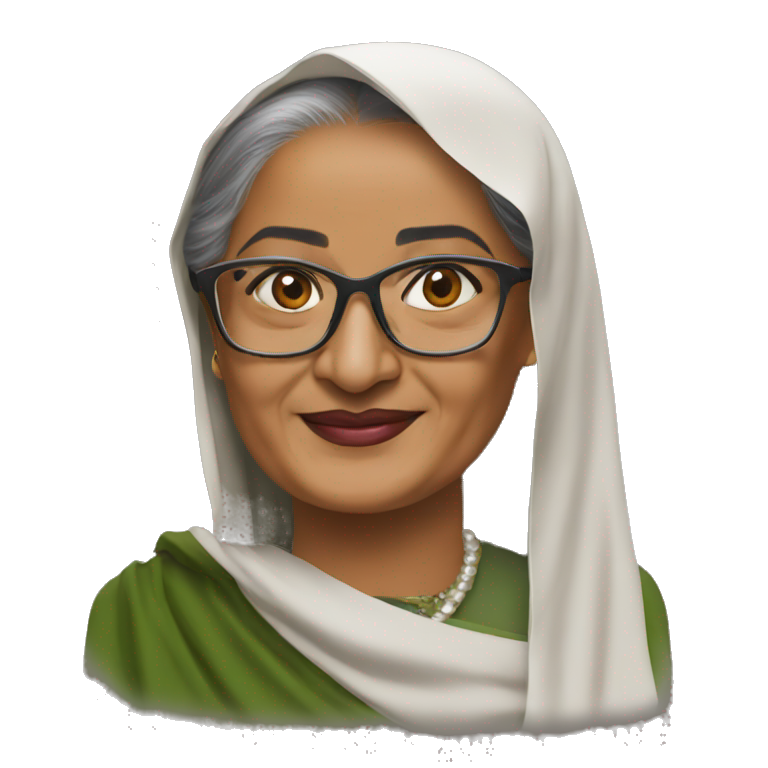 Sheikh Hasina emoji