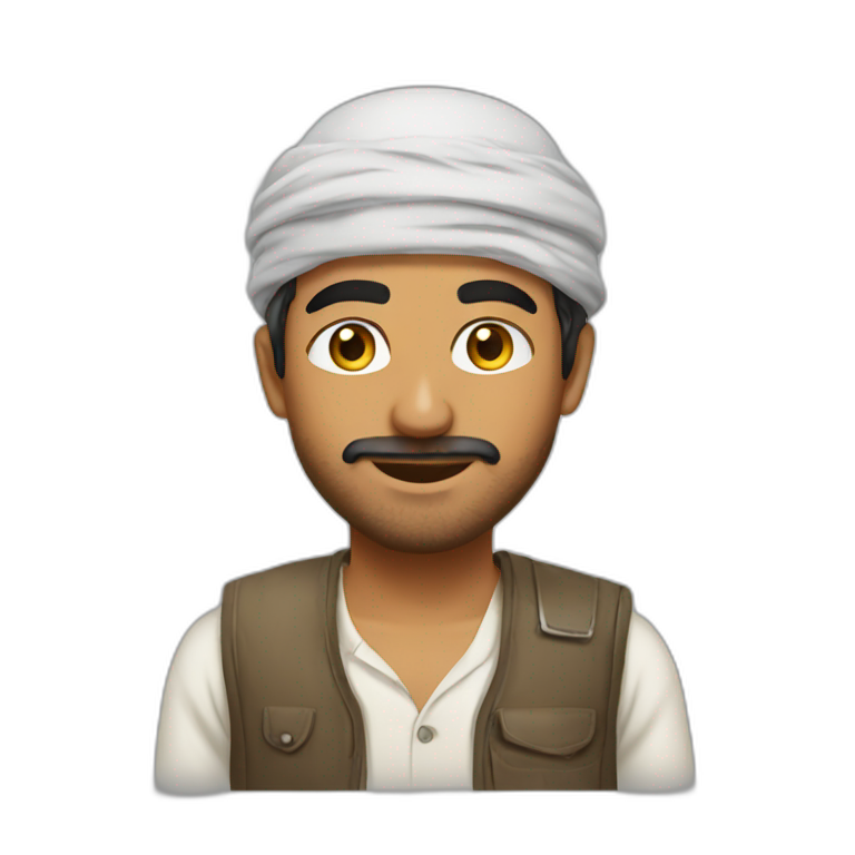Yemeni bidwan guy emoji