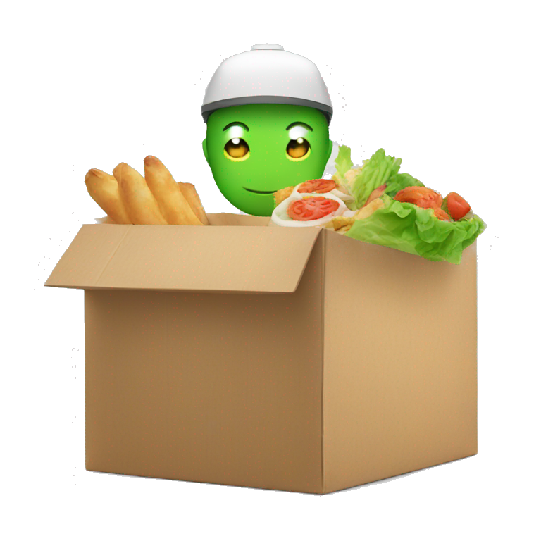 gojek food delivery emoji