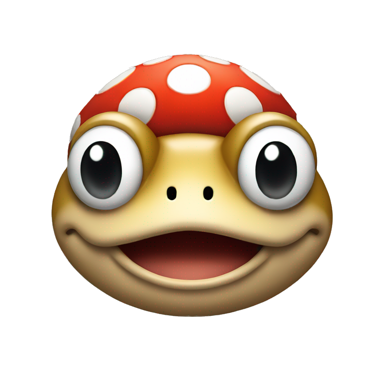 Toad super mario emoji